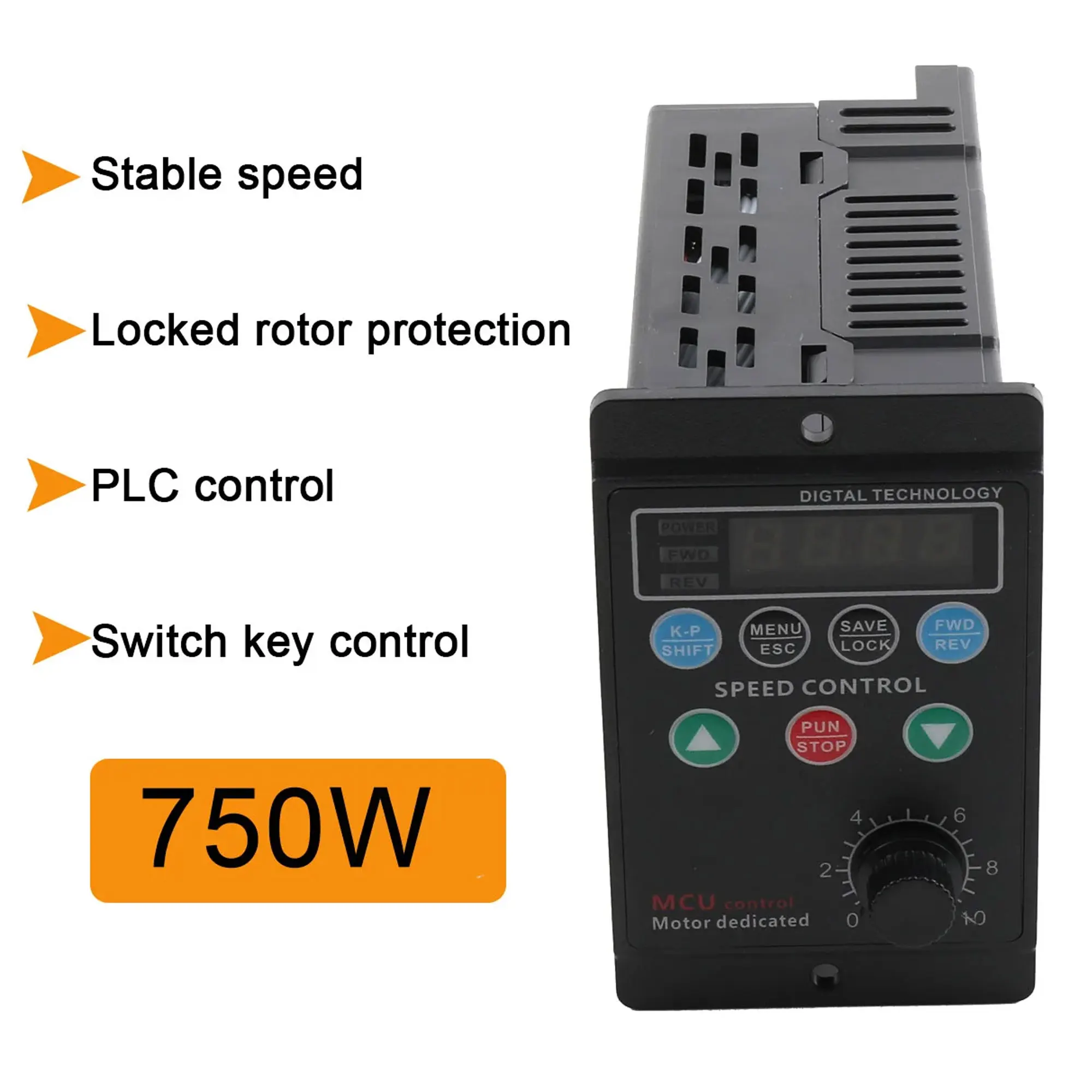400/750W AC220V Multifunctional Motor Speed Controller Motor Speed Pinpoint Controller Forward & Backward Motor Governor
400/750W AC220V Multifunctional Motor Speed Controller Motor Speed Pinpoint Controller Forward & Backward Motor Governor