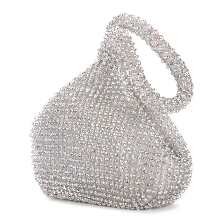 Rhinestone Clutch Evening Bag For Women Party Wedding Prom Sparkly Triangle Handbag
Rhinestone Clutch Evening Bag For Women Party Wedding Prom Sparkly Triangle Handbag