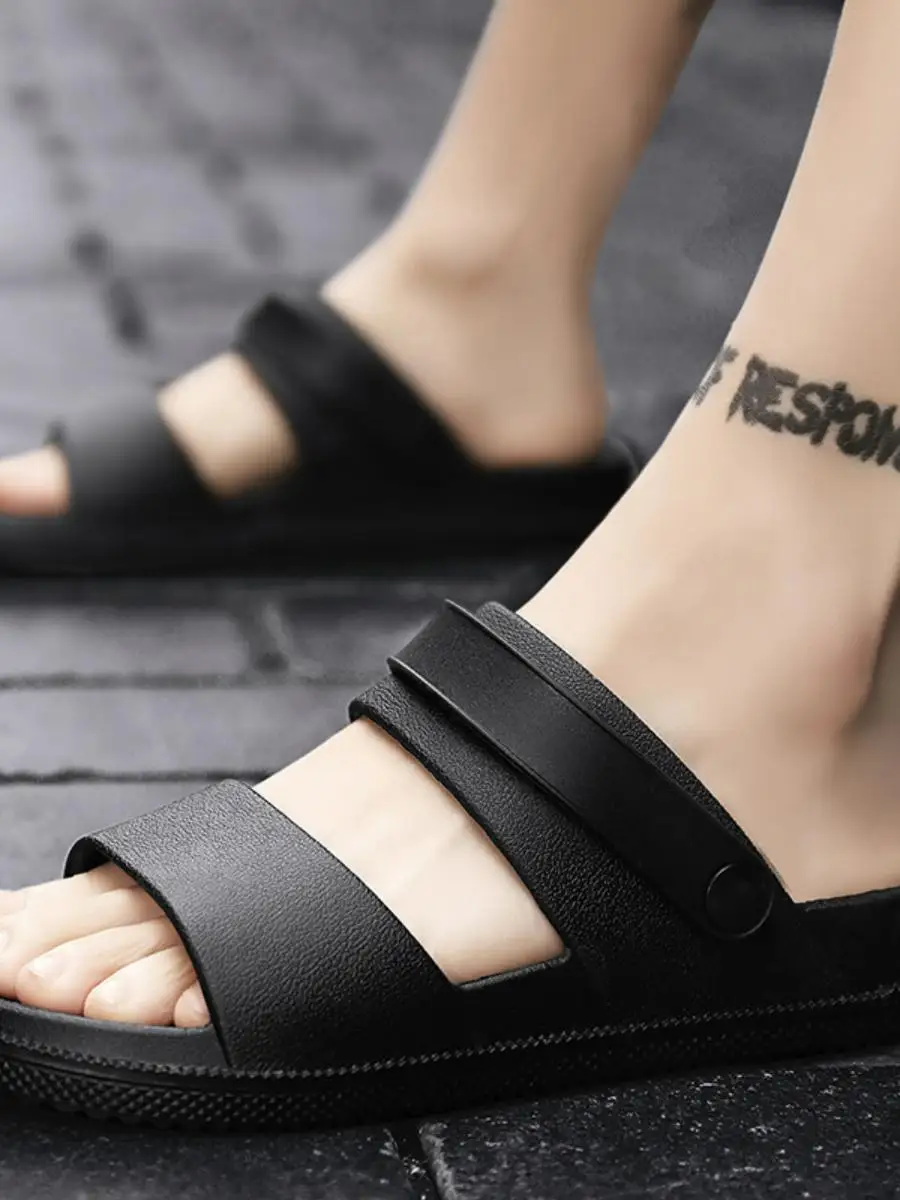 Новые мужские сандалии, летняя тенденция 2024, уличная одежда, противоскользящие спортивные повседневные тапочки, пляжные проницаемые дышащие туфли из искусственной кожи
Новые мужские сандалии, летняя тенденция 2024, уличная одежда, противоскользящие спортивные повседневные тапочки, пляжные проницаемые дышащие туфли из искусственной кожи