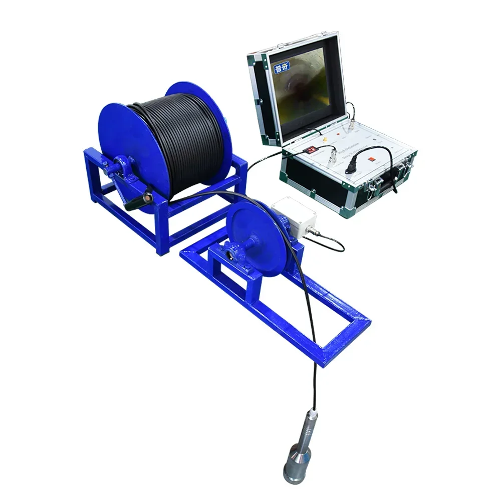 100m water well 170 degree sensor wide angle bore well ing system cctv borehole inspection
100m water well 170 degree sensor wide angle bore well ing system cctv borehole inspection