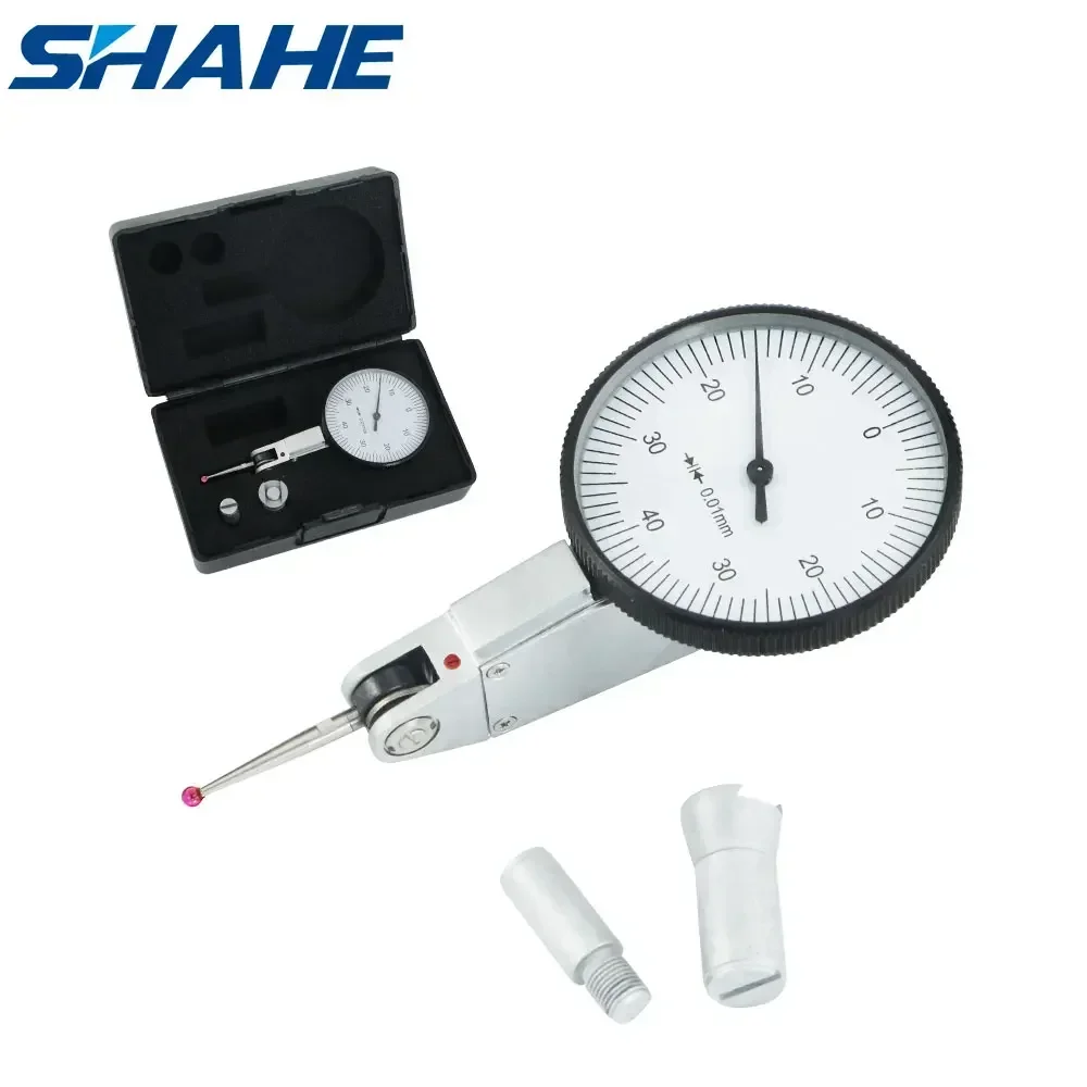 Dial Test Indicator Gauge With Red Jewel 0-0.8 mm Dial Test 0.01 mm Dial Indicator Gauge Measuring Tool
Dial Test Indicator Gauge With Red Jewel 0-0.8 mm Dial Test 0.01 mm Dial Indicator Gauge Measuring Tool