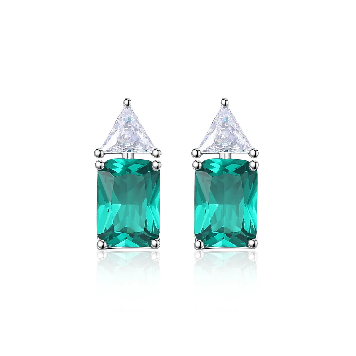 S925 Sterling Silver Earrings Geometric type Stud Earrings Fine Jewelry Fashion Aaccessories Earring For Women Weddings
S925 Sterling Silver Earrings Geometric type Stud Earrings Fine Jewelry Fashion Aaccessories Earring For Women Weddings