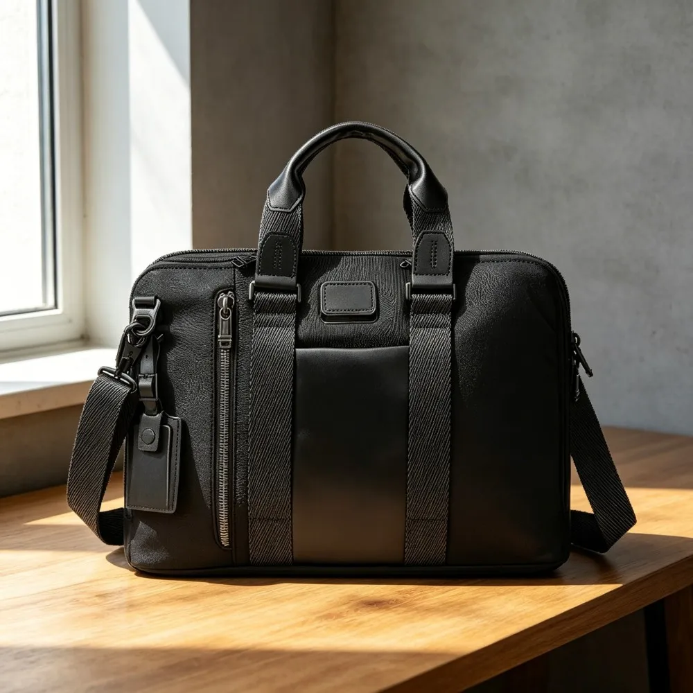 Ballistic Nylon 15 Inch Laptop Briefcase for Men, Business Handbag Equipped with Removable Shoulder Strap 232390D
Ballistic Nylon 15 Inch Laptop Briefcase for Men, Business Handbag Equipped with Removable Shoulder Strap 232390D