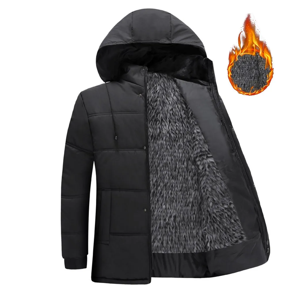 Hot 2021 Brand New Mens Coat Parka Plus Morden Outwear Plus Velvet Polyester Fur Lined Thicken Warm Winter Coat
Hot 2021 Brand New Mens Coat Parka Plus Morden Outwear Plus Velvet Polyester Fur Lined Thicken Warm Winter Coat
