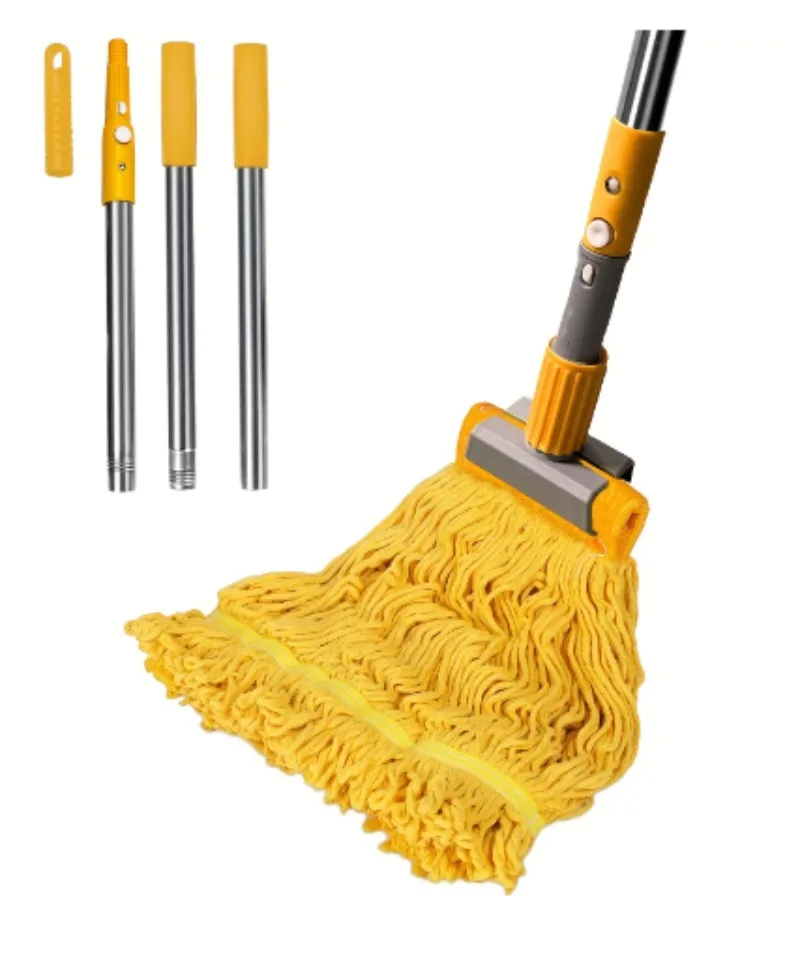 Sanitary cleaning kit, 32 liter mop bucket cart and 67 inch cleaning mop for home, hotel, restaurant
Sanitary cleaning kit, 32 liter mop bucket cart and 67 inch cleaning mop for home, hotel, restaurant