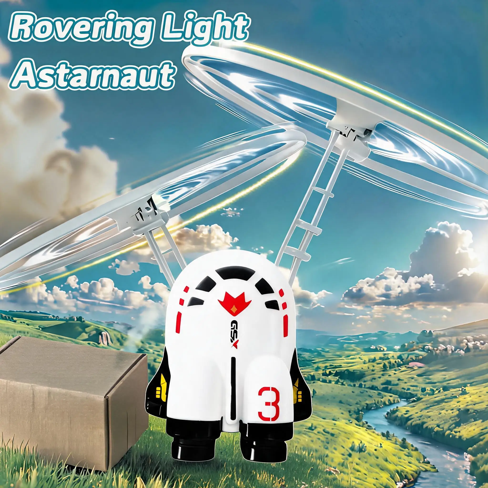 2026 New Gesture Sensing Flying Robot UFO Drone Spaceman Astronaut Helicopter Remote Control Airplane Toy for Boys Kids Gift Fun
2026 New Gesture Sensing Flying Robot UFO Drone Spaceman Astronaut Helicopter Remote Control Airplane Toy for Boys Kids Gift Fun