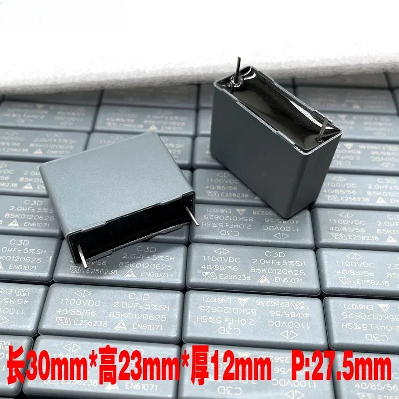 5 шт. GD Xiamen Farah MKP C3D 2uf 205 2,0 UF 1100v 1000v 1kv пленочный конденсатор
5 шт. GD Xiamen Farah MKP C3D 2uf 205 2,0 UF 1100v 1000v 1kv пленочный конденсатор