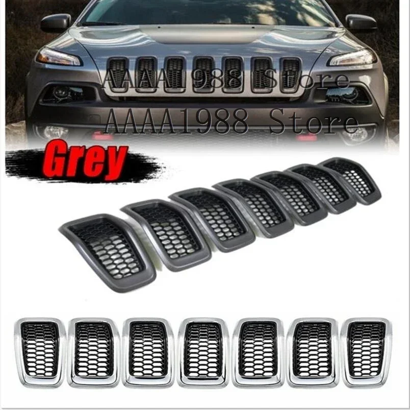 2014 2015 2016 2017 2018 Front Bumper Central Grill Cover Trim Replaced Racing Grille Grilles For Jeep Cherokee
2014 2015 2016 2017 2018 Front Bumper Central Grill Cover Trim Replaced Racing Grille Grilles For Jeep Cherokee