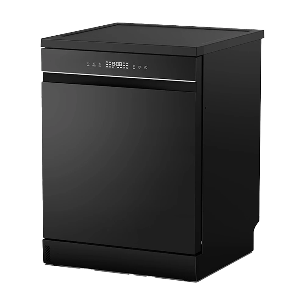 Black Dual Hot Air Drying Electric Built-in Freestanding Dishwasher 8 Sets Capacity Integrated Control Machine for Household
Black Dual Hot Air Drying Electric Built-in Freestanding Dishwasher 8 Sets Capacity Integrated Control Machine for Household