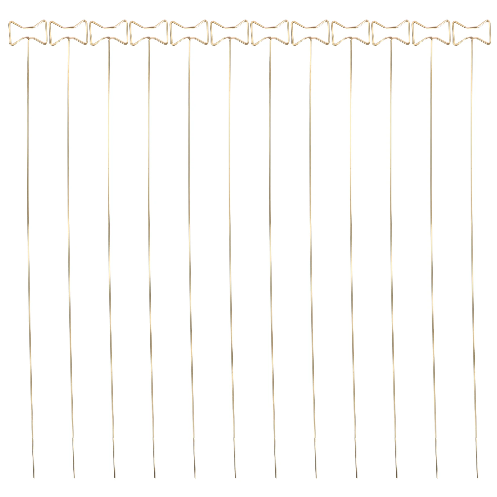 50pcs Golden Floral Card Holder Creative Bow Metal Place Cards Table Setting Bouquet Picks Desk Supplies
50pcs Golden Floral Card Holder Creative Bow Metal Place Cards Table Setting Bouquet Picks Desk Supplies