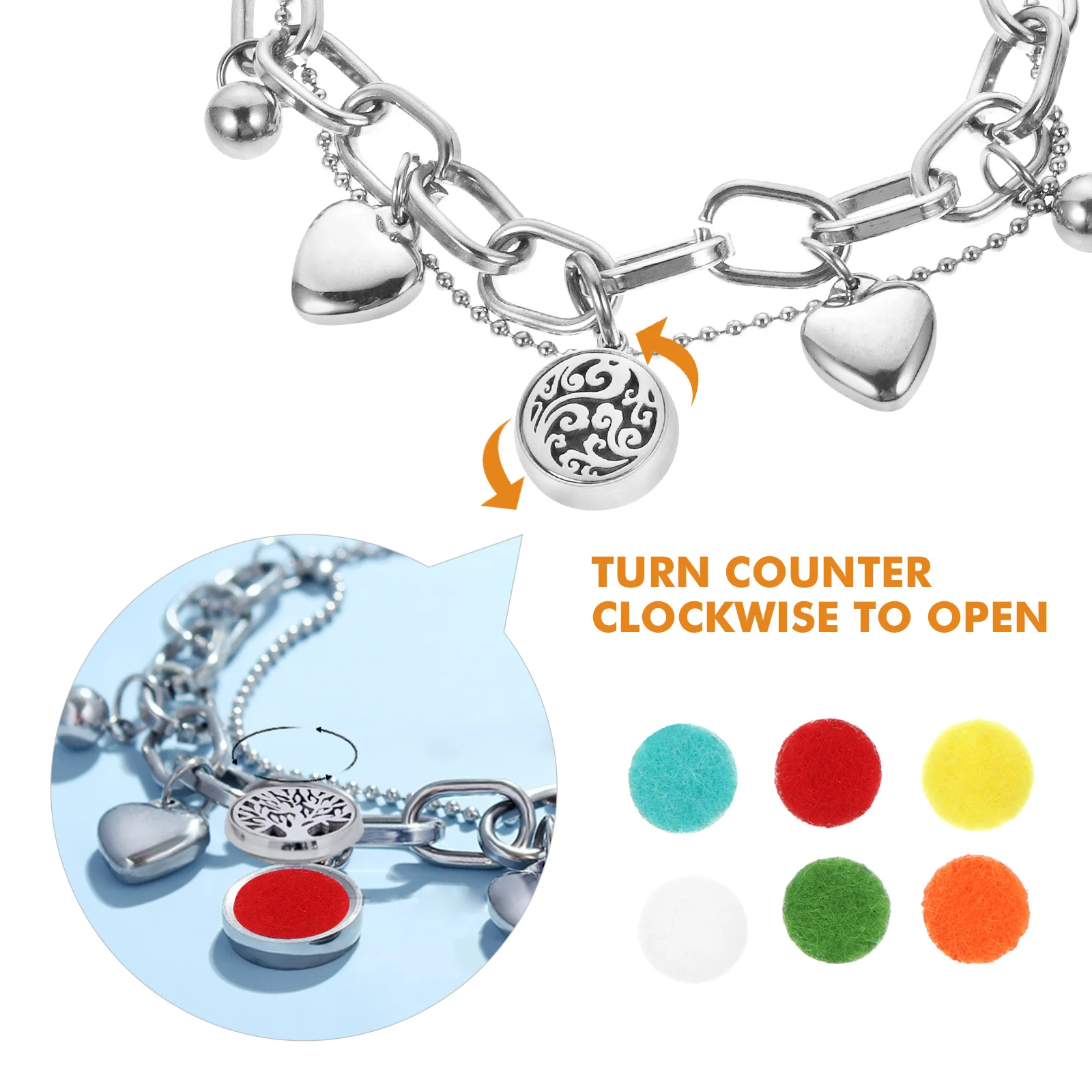 1 set 1 Set Adjustable Aromatherapy Heart-Shaped Bracelet 18K Gold Plated Hollow Design Easy Replace Core Stylish Unique Wrist
1 set 1 Set Adjustable Aromatherapy Heart-Shaped Bracelet 18K Gold Plated Hollow Design Easy Replace Core Stylish Unique Wrist