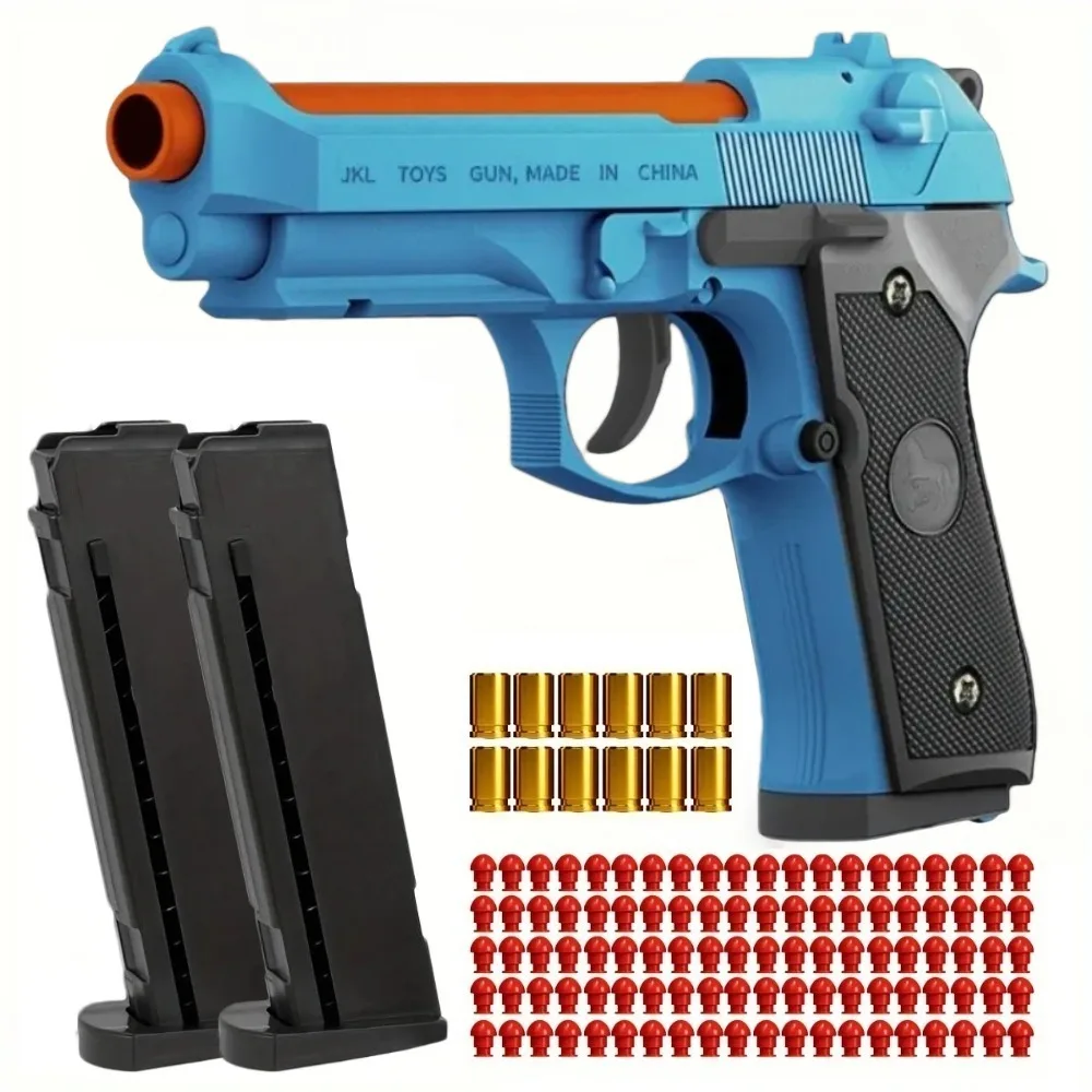 Automatic Continuous Firing SIG17 Shell Ejceting Toy Gun EVA Soft Bullets Airsoft Pistol for Outdoor Sports Shooting Gift
Automatic Continuous Firing SIG17 Shell Ejceting Toy Gun EVA Soft Bullets Airsoft Pistol for Outdoor Sports Shooting Gift