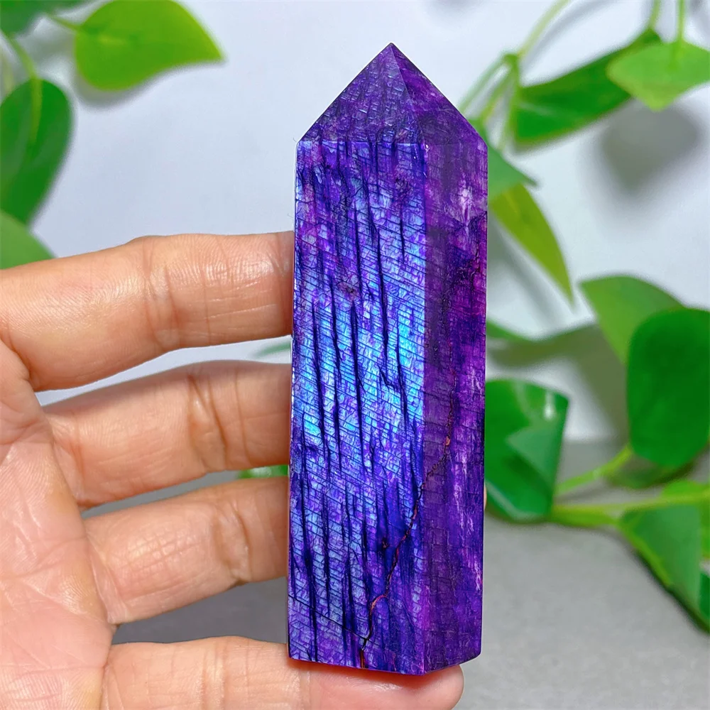 Violet Moonstone Tower Crystal Natural Stone Quartz Minerals Home Decoritems Reiki Garden Gifts Energy Healing Luck Love
Violet Moonstone Tower Crystal Natural Stone Quartz Minerals Home Decoritems Reiki Garden Gifts Energy Healing Luck Love