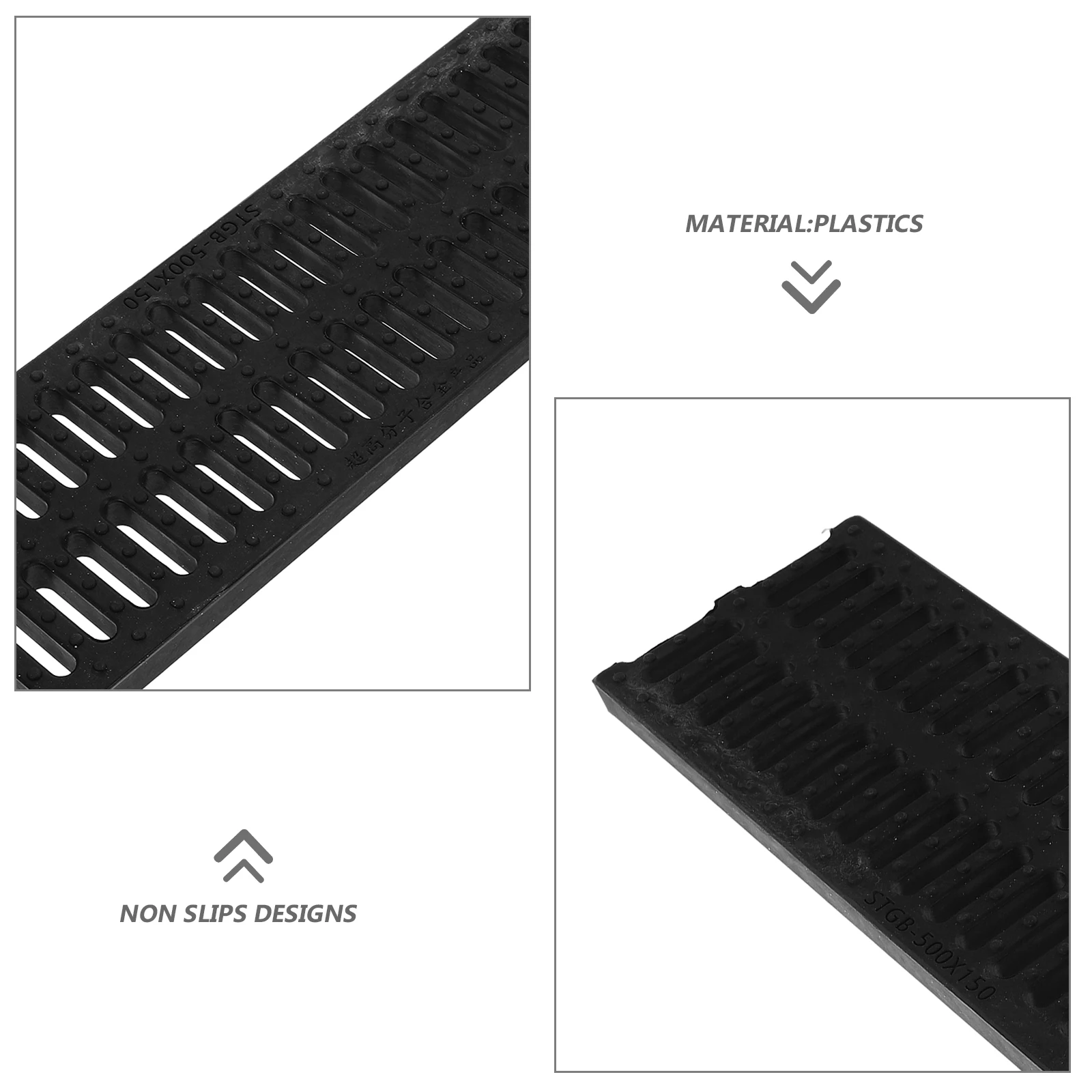 Heavy Duty Rectangle Plastic Drain Grate Cover Outdoor Drainage Channel Grate For Sewer Downspout Yard Farm Basement Efficient
Heavy Duty Rectangle Plastic Drain Grate Cover Outdoor Drainage Channel Grate For Sewer Downspout Yard Farm Basement Efficient