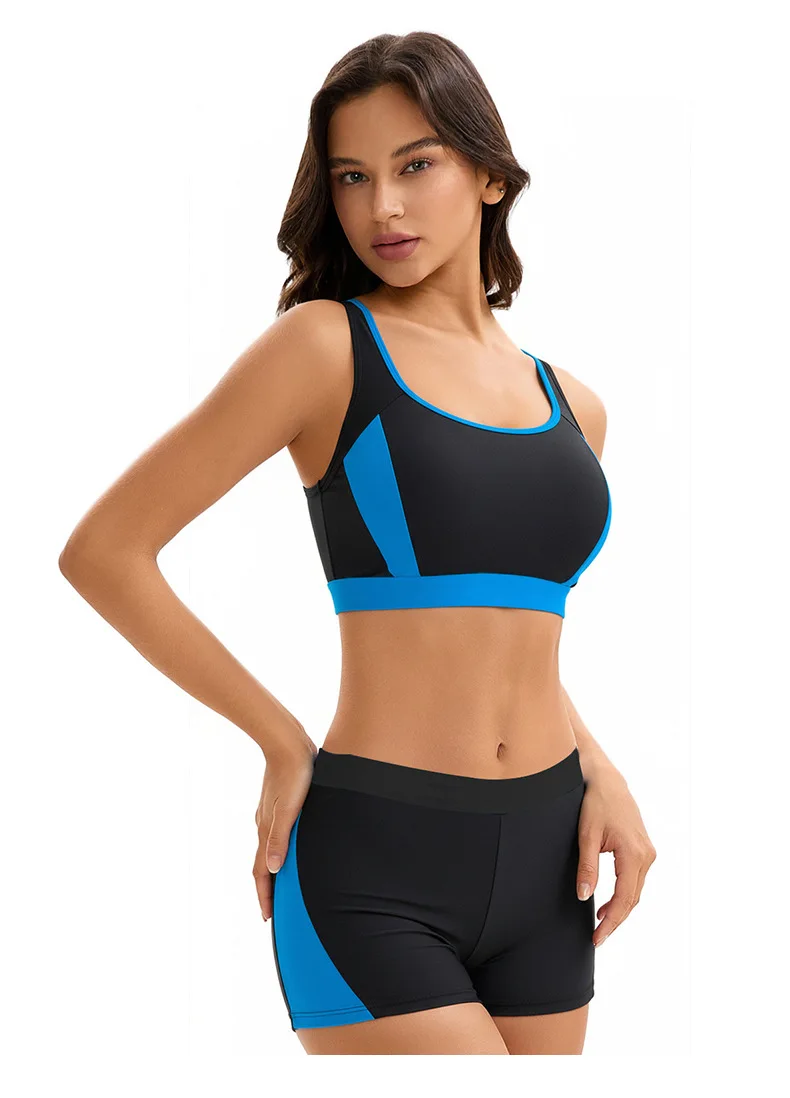 Women Two Piece Swimsuits High Waist Swimwear Rash Guards 2026 New Quick Dry Elastic Spandex Beachwear Beach Bathing Suit
Women Two Piece Swimsuits High Waist Swimwear Rash Guards 2026 New Quick Dry Elastic Spandex Beachwear Beach Bathing Suit