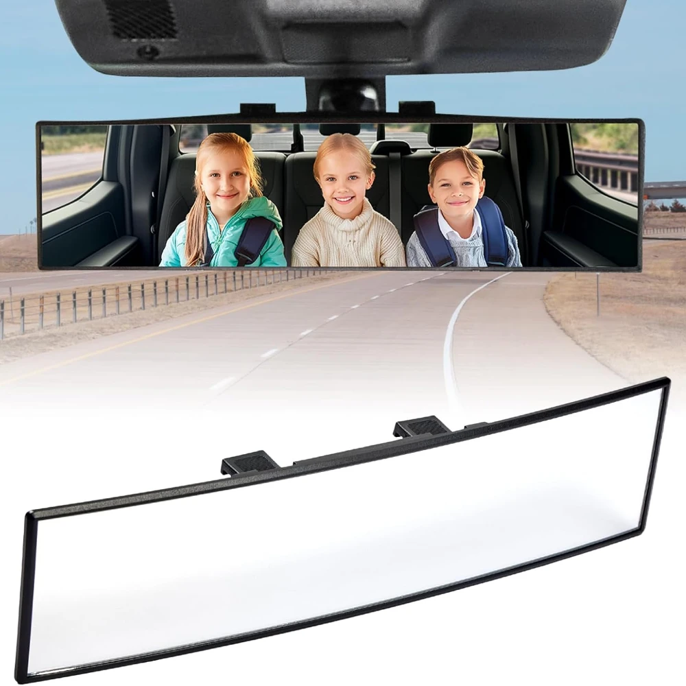 Car Baby Mirrors Interior Rear View Mirror Wide Angle Convex Rearview Mirror Anti Glare Large Vision Panoramic Auxiliary Monito
Car Baby Mirrors Interior Rear View Mirror Wide Angle Convex Rearview Mirror Anti Glare Large Vision Panoramic Auxiliary Monito