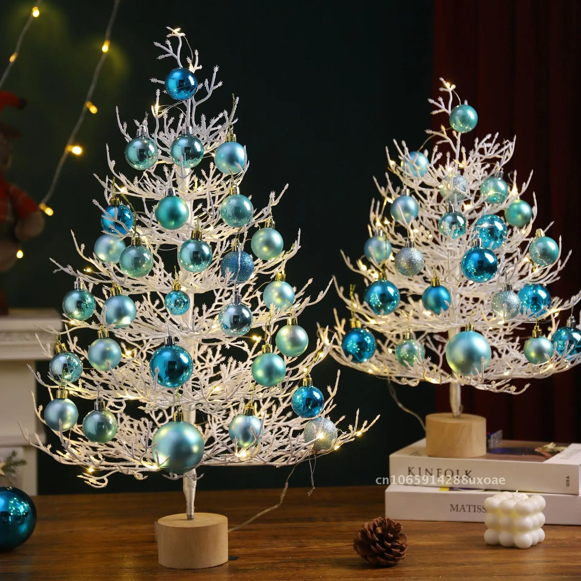Christmas Mini Christmas Tree White PE Dead Branch Christmas Tree Desktop Decoration Supplies
Christmas Mini Christmas Tree White PE Dead Branch Christmas Tree Desktop Decoration Supplies