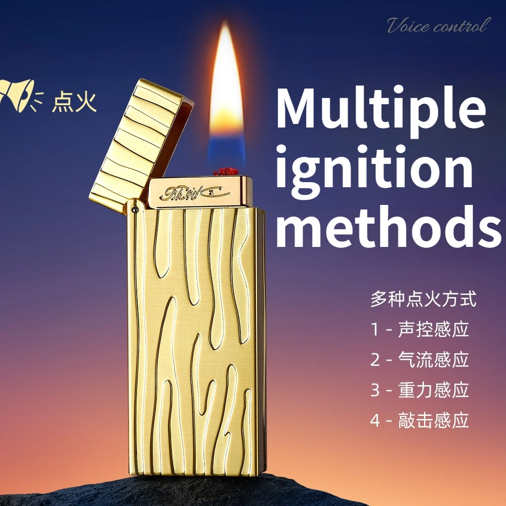 Creative Intelligent Voice Controlled Multi Way Ignition Lighter for Men's High-end Portable Lighter Gift
Creative Intelligent Voice Controlled Multi Way Ignition Lighter for Men's High-end Portable Lighter Gift