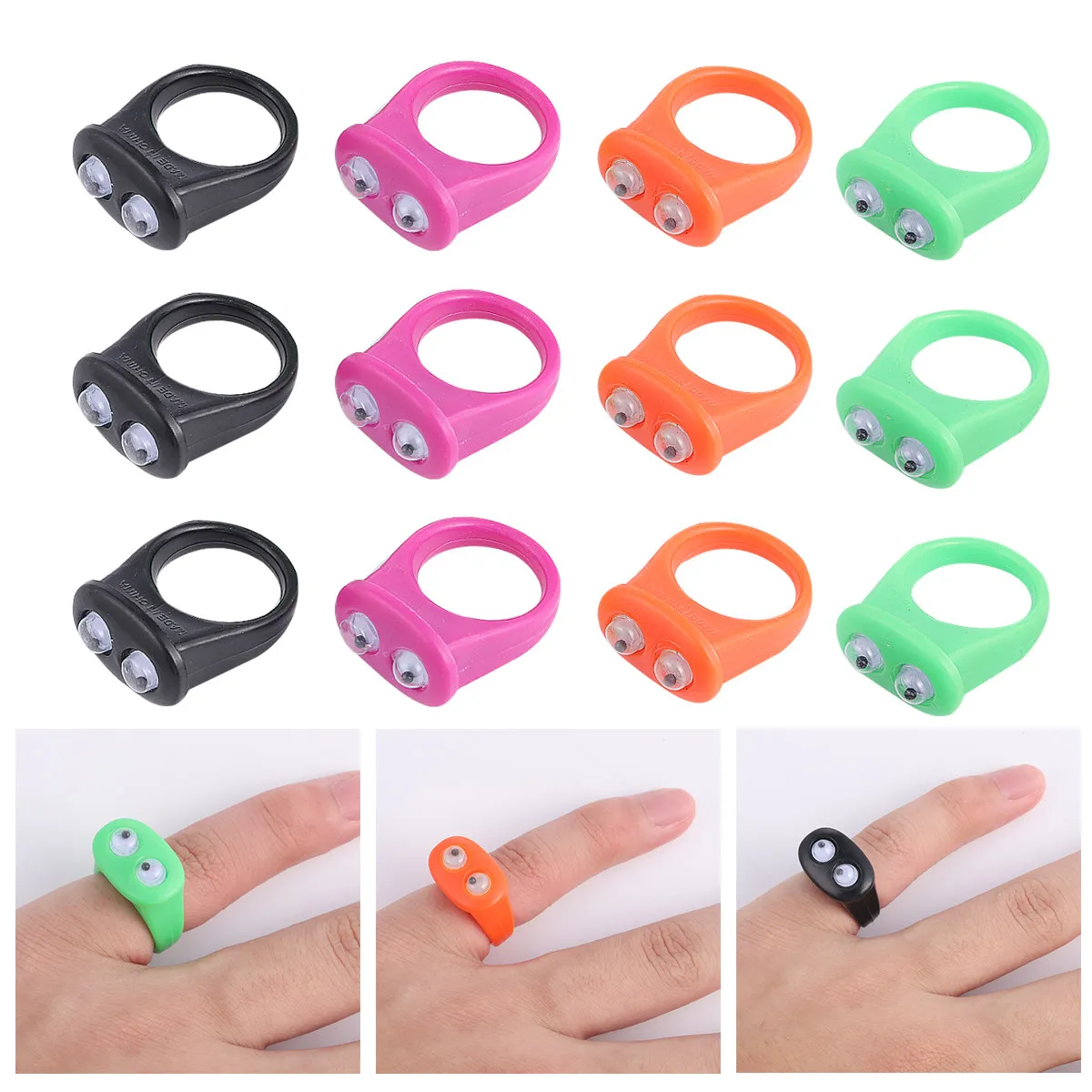 20Pcs Halloween Ring Party Props Durable Plastic Rings Creative Finger Rings Fun Kids Entertainment Kids Halloween Ring
20Pcs Halloween Ring Party Props Durable Plastic Rings Creative Finger Rings Fun Kids Entertainment Kids Halloween Ring