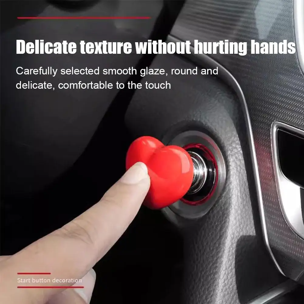 1pcs Car Interior Female Driver One Click Start Car Auto Decoration Car Strip Heart BWM Interior Supplies Button Decorati T9E6
1pcs Car Interior Female Driver One Click Start Car Auto Decoration Car Strip Heart BWM Interior Supplies Button Decorati T9E6