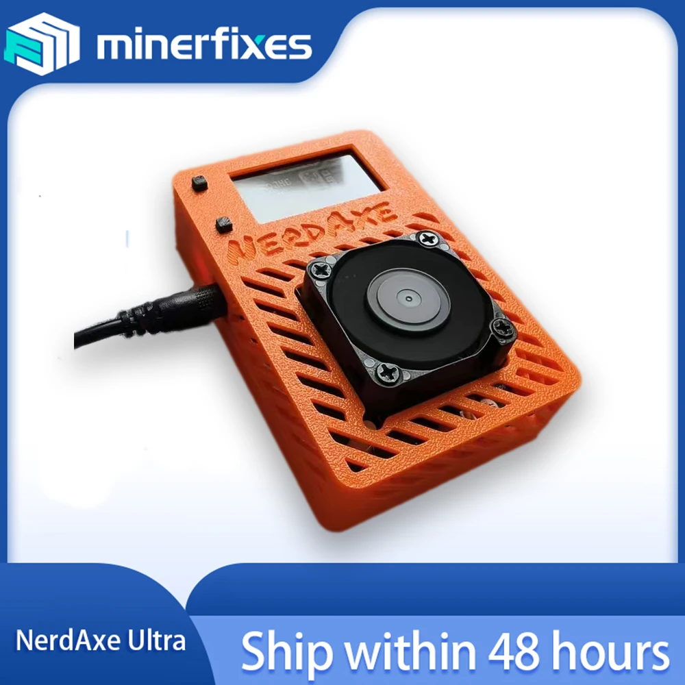 NerdAxe Bitaxe Ultra BM1366 Asic Chip 500Gh/s Full Kit with Lilygo Display Bitcoin ASIC Micro Miner Solo Lottery Miner Home Use
NerdAxe Bitaxe Ultra BM1366 Asic Chip 500Gh/s Full Kit with Lilygo Display Bitcoin ASIC Micro Miner Solo Lottery Miner Home Use