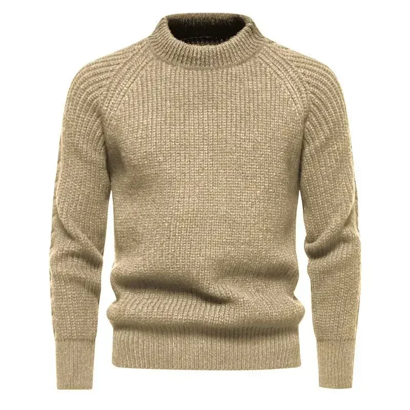 Pop European And American Retro Men's Thickened Sweater. Winter Leisure All-match Pullover Warm Knitted Woolen Sweater.
Pop European And American Retro Men's Thickened Sweater. Winter Leisure All-match Pullover Warm Knitted Woolen Sweater.