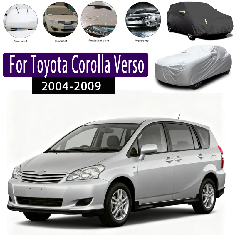 For Toyota Corolla Verso Outdoor Protection Full Car Covers Snow Cover Sunshade Waterproof Dustproof Exterior Car accessories
For Toyota Corolla Verso Outdoor Protection Full Car Covers Snow Cover Sunshade Waterproof Dustproof Exterior Car accessories