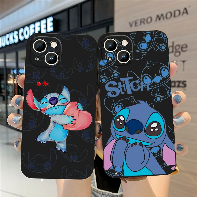 Disney Cute Stitch For Apple iPhone 15 14 13 12 Mini 11 XS XR X 8 7 Pro Max Plus Soft Silicone Black Phone Case
Disney Cute Stitch For Apple iPhone 15 14 13 12 Mini 11 XS XR X 8 7 Pro Max Plus Soft Silicone Black Phone Case