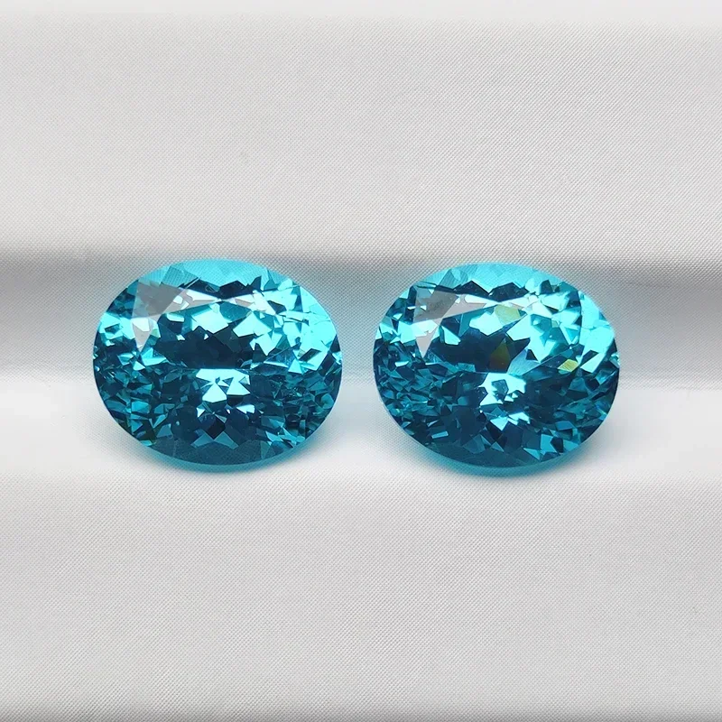 Lab Grown Paraiba Oval Shape VVS1 Gemstone Beads Charms for Diy Jewelry Making Ring Pendant Material Selectable AGL Certificate
Lab Grown Paraiba Oval Shape VVS1 Gemstone Beads Charms for Diy Jewelry Making Ring Pendant Material Selectable AGL Certificate
