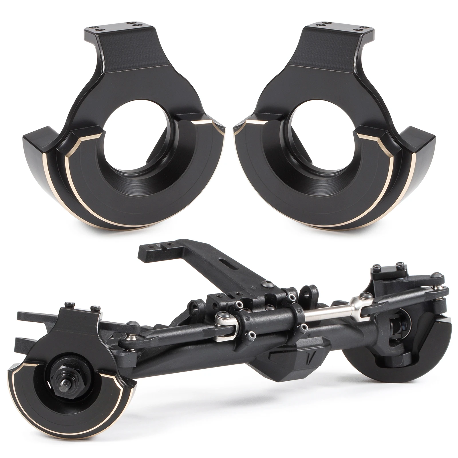 Low Offset Brass Knuckle Weights for Vanquish H10 OPTIC Front Axle Lower Center of Gravity Improve Stability Traction
Low Offset Brass Knuckle Weights for Vanquish H10 OPTIC Front Axle Lower Center of Gravity Improve Stability Traction