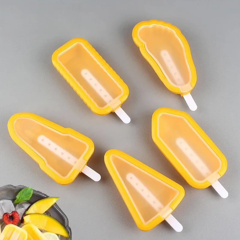 Silicone Ice Cream Mold with Multiple Shapes, Summer Homemade for Household Ice Cream Making Tool, 5PCS Set
Silicone Ice Cream Mold with Multiple Shapes, Summer Homemade for Household Ice Cream Making Tool, 5PCS Set