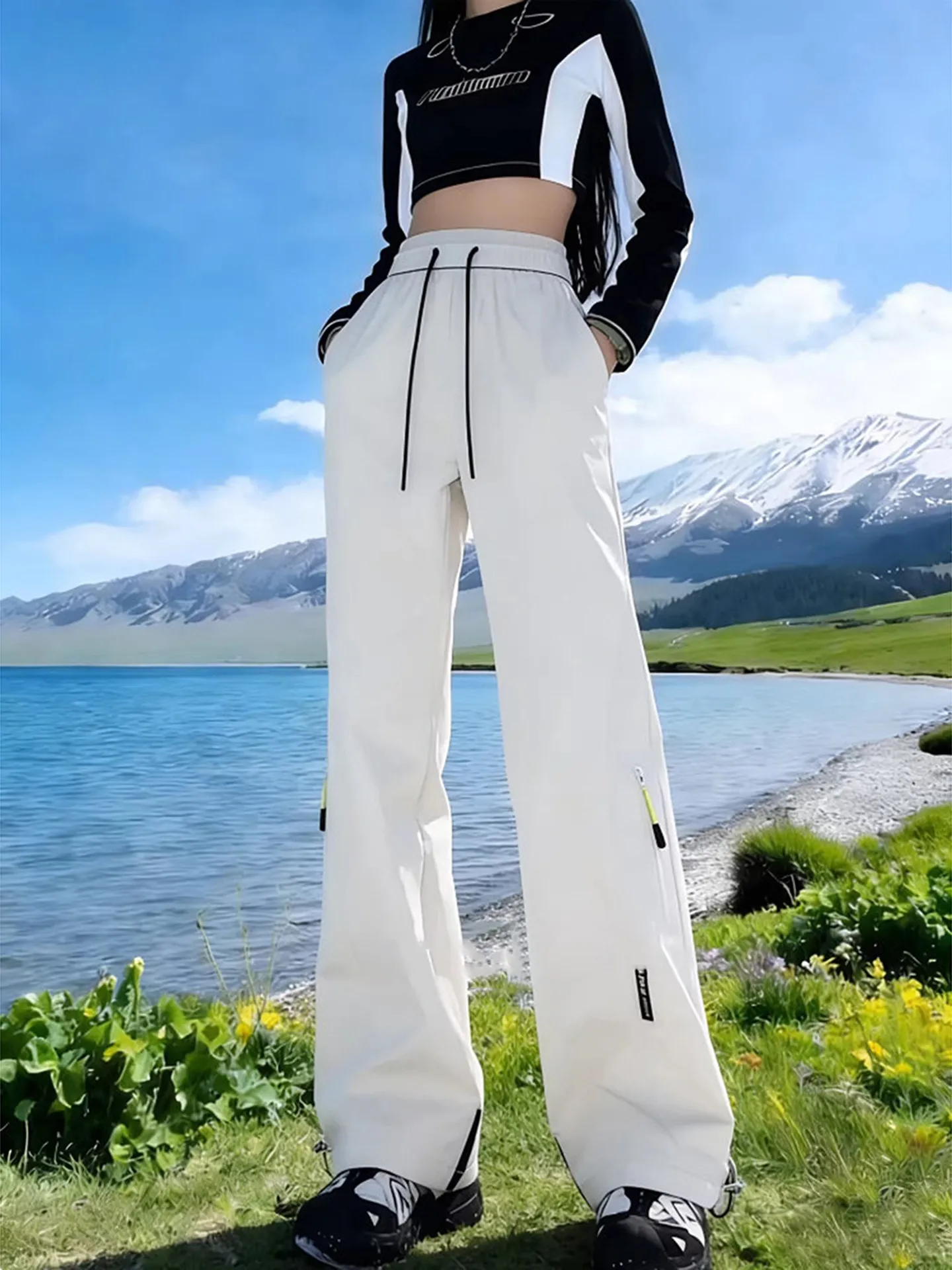 Уличные рабочие брюки с флисовой подкладкой, ветрозащитные, водонепроницаемые, на молнии, мужские и женские, повседневные, прямого кроя, весенние
Уличные рабочие брюки с флисовой подкладкой, ветрозащитные, водонепроницаемые, на молнии, мужские и женские, повседневные, прямого кроя, весенние