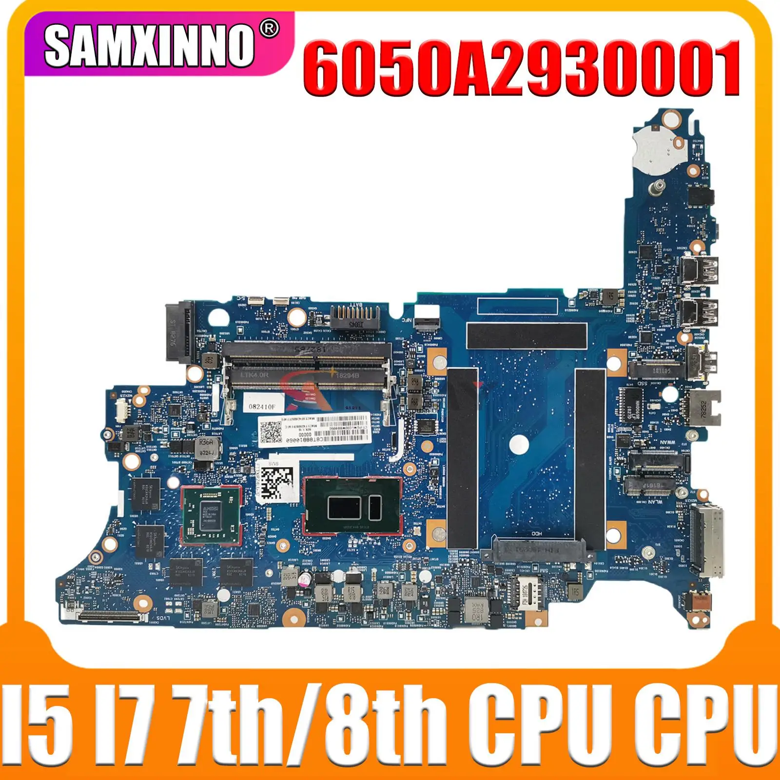 For HP ProBook 650 G4 Laptop motherboard 6050A2930001 SR3L9 i5-8350U 216-0905018 L09606-601 Notebook Mainboard Full Tested
For HP ProBook 650 G4 Laptop motherboard 6050A2930001 SR3L9 i5-8350U 216-0905018 L09606-601 Notebook Mainboard Full Tested