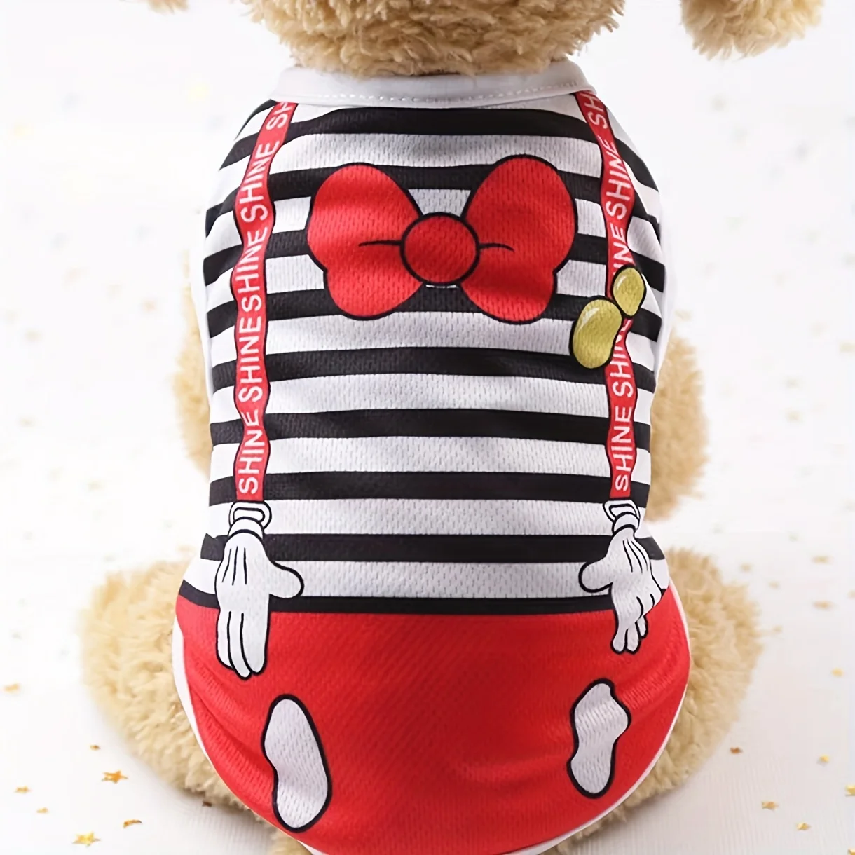Cute Summer Dog T-Shirt For Small Breeds - Breathable Polyester, Machine Washable, Perfect For Spring/Summer/Fall
Cute Summer Dog T-Shirt For Small Breeds - Breathable Polyester, Machine Washable, Perfect For Spring/Summer/Fall