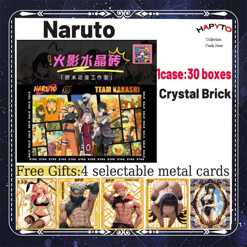 Naruto Anime Crystal Brick Konoha Bonds Collection Cards Shinobu Nezuko Tanjiro Mitsuri Booster Box TCG Hobby Gift
Naruto Anime Crystal Brick Konoha Bonds Collection Cards Shinobu Nezuko Tanjiro Mitsuri Booster Box TCG Hobby Gift
