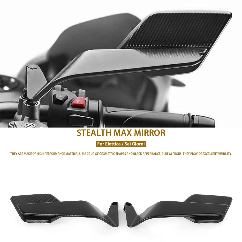For Vespa Sei Giorni 2016-2022 Motorcycle Accessories Stealth Max Mirrors Elettica 2018-2024 Sports Winglets Mirrors Kits
For Vespa Sei Giorni 2016-2022 Motorcycle Accessories Stealth Max Mirrors Elettica 2018-2024 Sports Winglets Mirrors Kits