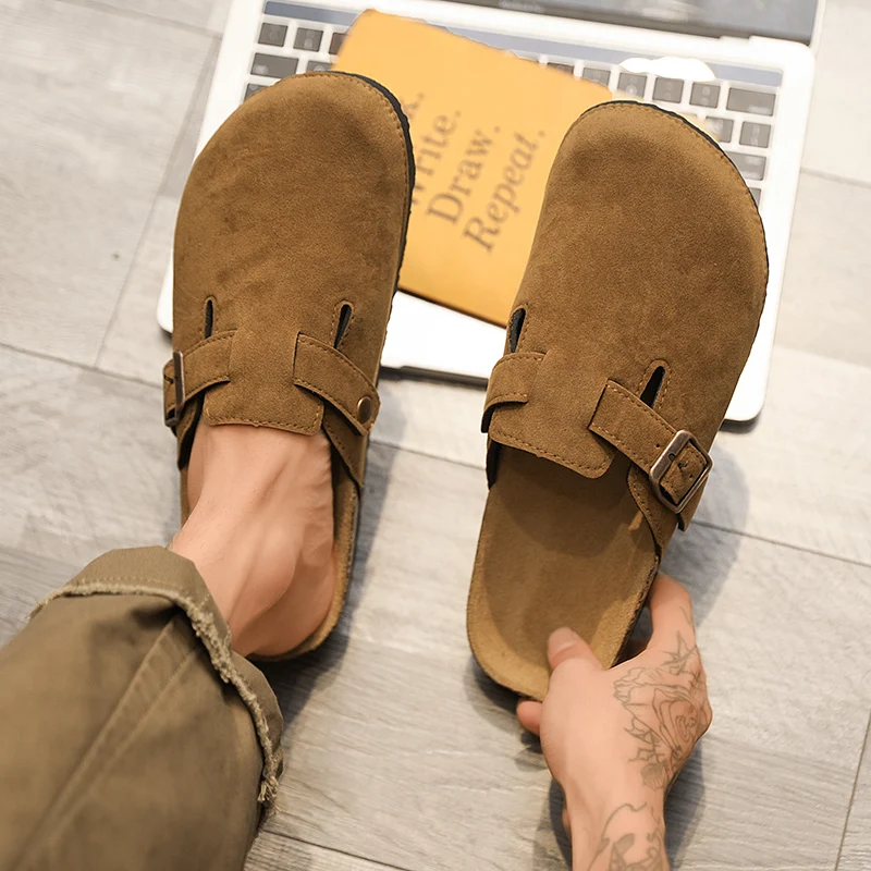 Unisex Slippers Summer Anti-Slip Soft Bottom Large Size Driving Workwear Slip-On Sandals Comfortable Breathable Lazy Shoes
Unisex Slippers Summer Anti-Slip Soft Bottom Large Size Driving Workwear Slip-On Sandals Comfortable Breathable Lazy Shoes