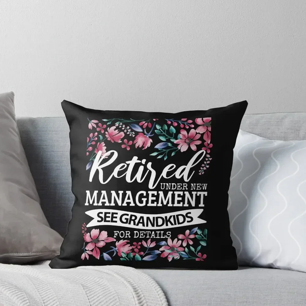 retired under new management Retirement gift Throw Pillow luxury covers Pillow Case Christmas luxury decor pillow
retired under new management Retirement gift Throw Pillow luxury covers Pillow Case Christmas luxury decor pillow