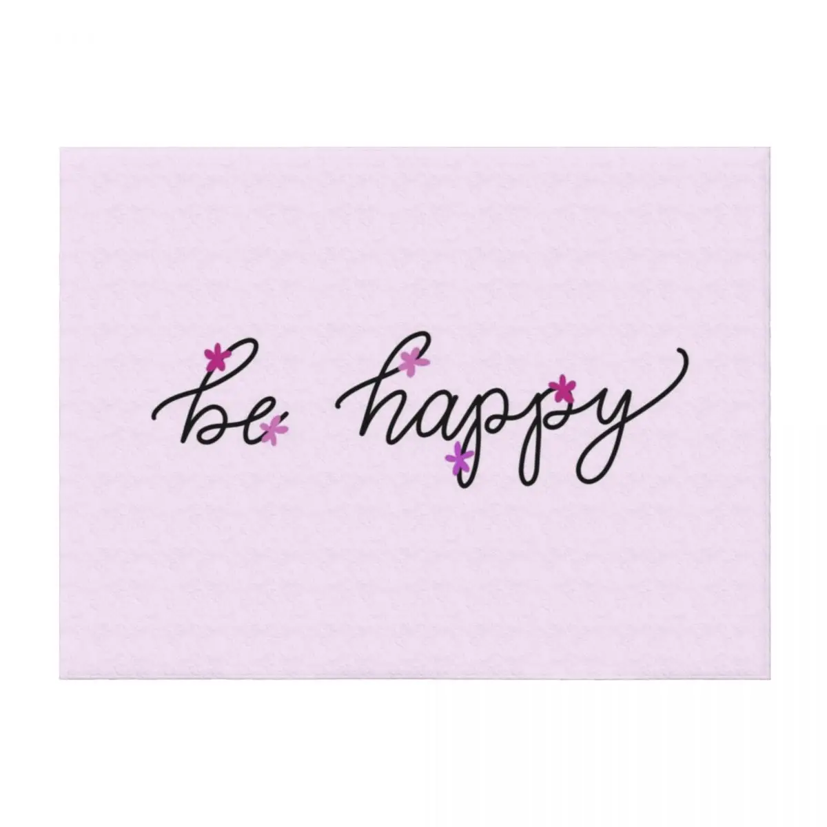 Pink "be happy" Script Lettering Throw Blanket Decoratives Decorative Sofa Stuffeds Bed covers Blankets
Pink "be happy" Script Lettering Throw Blanket Decoratives Decorative Sofa Stuffeds Bed covers Blankets