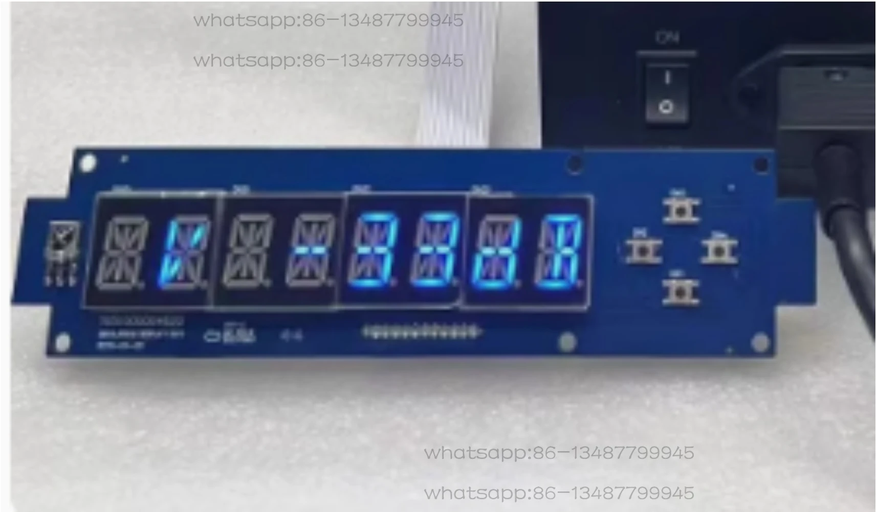 The independent screen of STA-1200D amplifier
The independent screen of STA-1200D amplifier