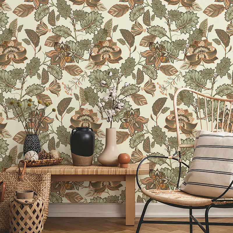 Tropical Peel and Stick Floral Wallpaper Vintage Flower Wallpaper for Bedroom Wardrobe Cabinet Shelf Renovation Sticker
Tropical Peel and Stick Floral Wallpaper Vintage Flower Wallpaper for Bedroom Wardrobe Cabinet Shelf Renovation Sticker