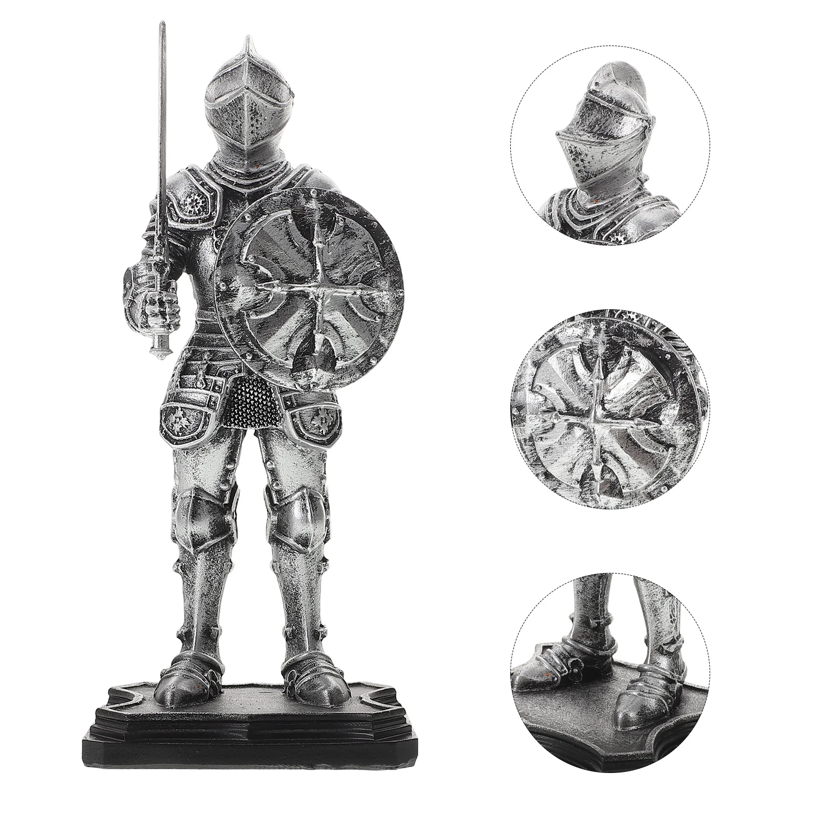 Retro Knight Ornaments Decorative Figure Statue Office Ancient Soldier Figurines Desktop Miniature for
Retro Knight Ornaments Decorative Figure Statue Office Ancient Soldier Figurines Desktop Miniature for