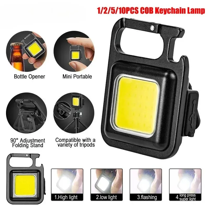 COB Flashlight Mini Protable Keychain Lamp 4 Lighting EDC Torch Outdoor Waterproof Emergency Camping Fishing Work Lights
COB Flashlight Mini Protable Keychain Lamp 4 Lighting EDC Torch Outdoor Waterproof Emergency Camping Fishing Work Lights
