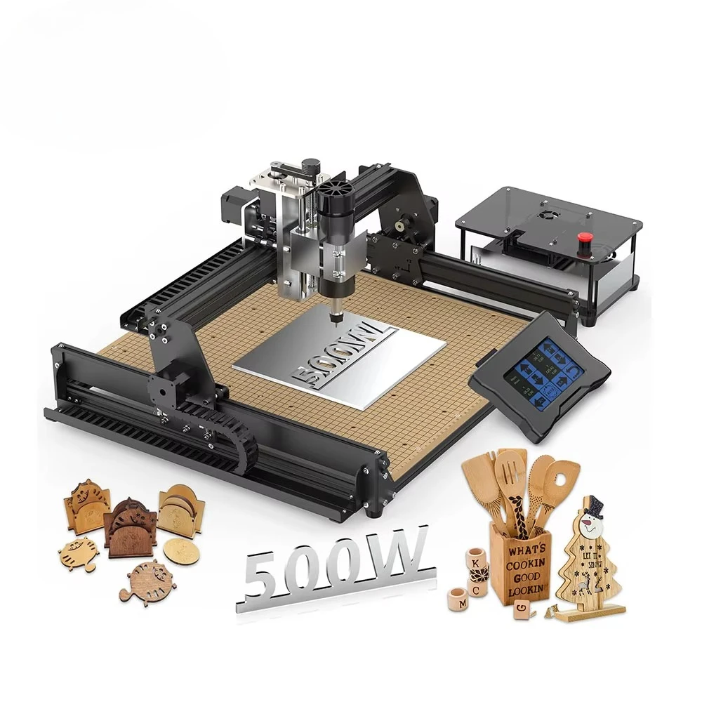 OEM/ODM Lingyue CNC4540 3-axis 500-watt spindle router numerical control milling machine desktop metal acrylic prin
OEM/ODM Lingyue CNC4540 3-axis 500-watt spindle router numerical control milling machine desktop metal acrylic prin