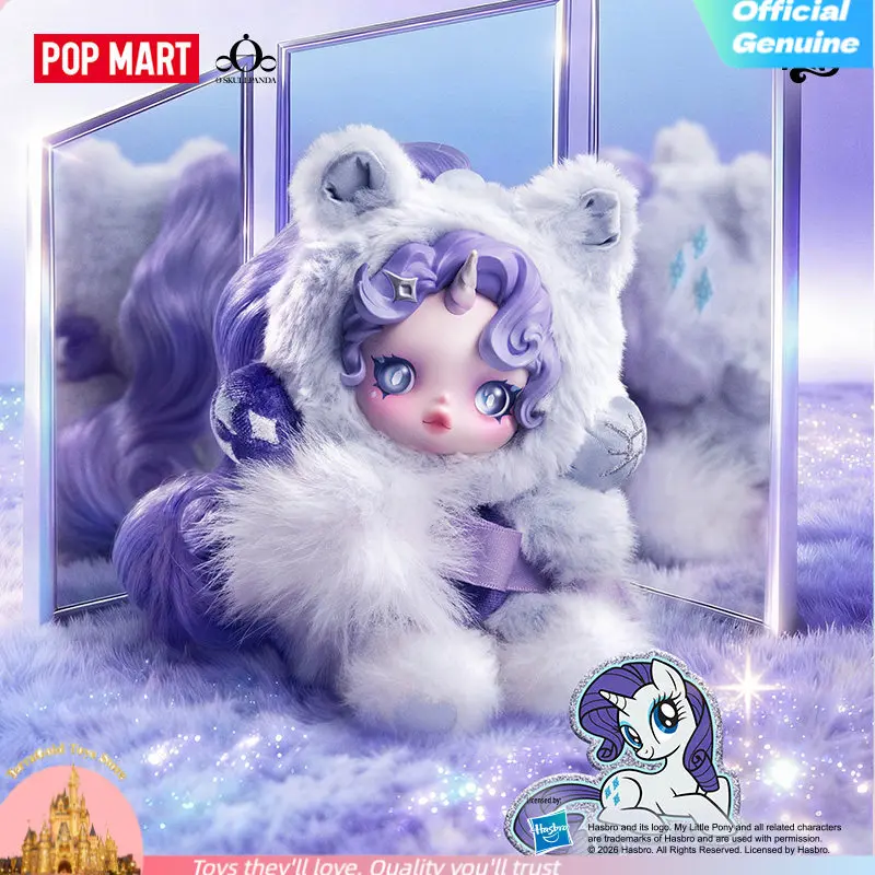 POPMART Skullpanda My Little Pony Series Vinyl Plush Pendant Blind Box Trendy Toys Skullpanda Mystery Box Figure Gift For Girls
POPMART Skullpanda My Little Pony Series Vinyl Plush Pendant Blind Box Trendy Toys Skullpanda Mystery Box Figure Gift For Girls