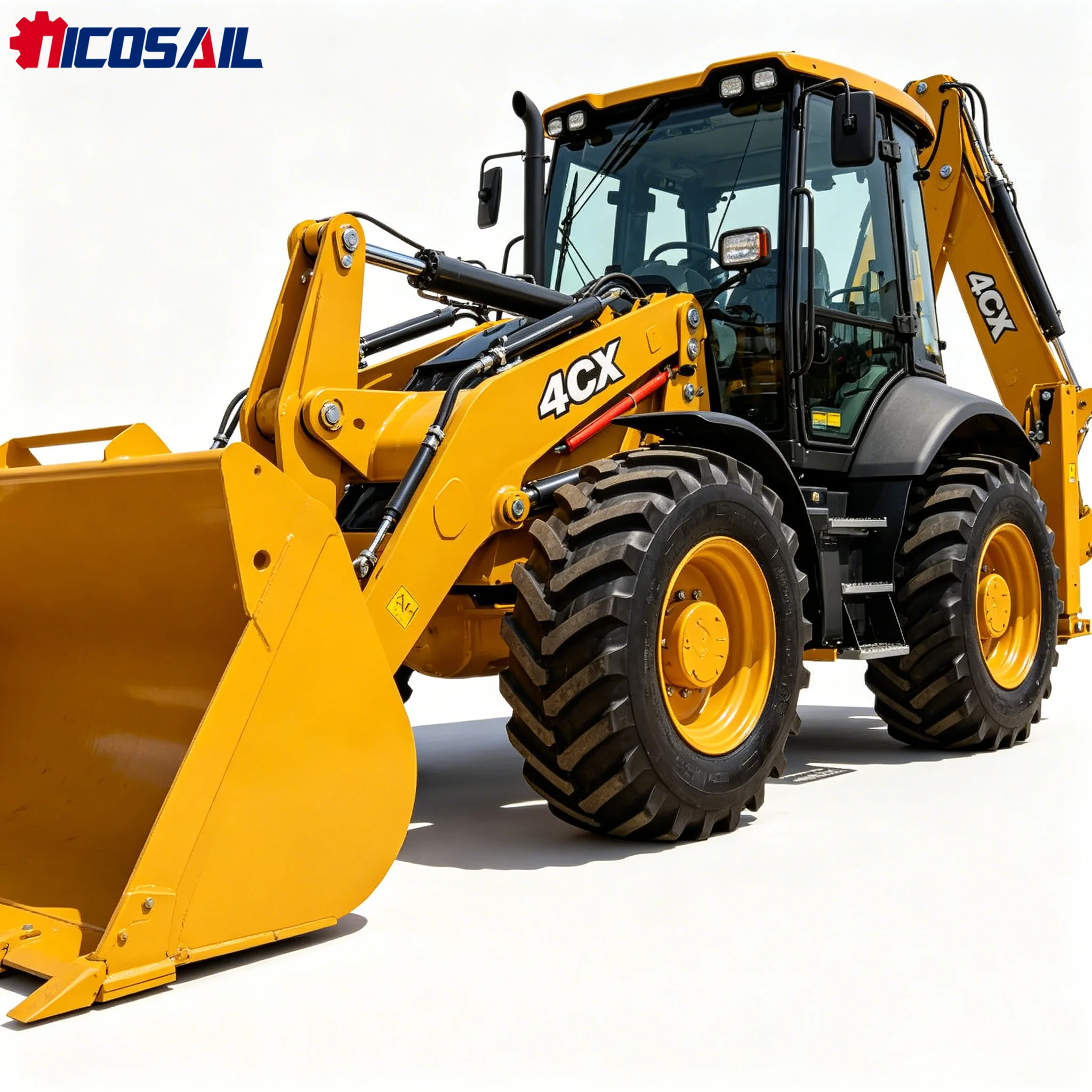 4CX Two Busy Backhoe Loader Powershift Transmission 4 Forward 4 Reverse Gear Max Speed 38km/h Engineering Digging Loader
4CX Two Busy Backhoe Loader Powershift Transmission 4 Forward 4 Reverse Gear Max Speed 38km/h Engineering Digging Loader