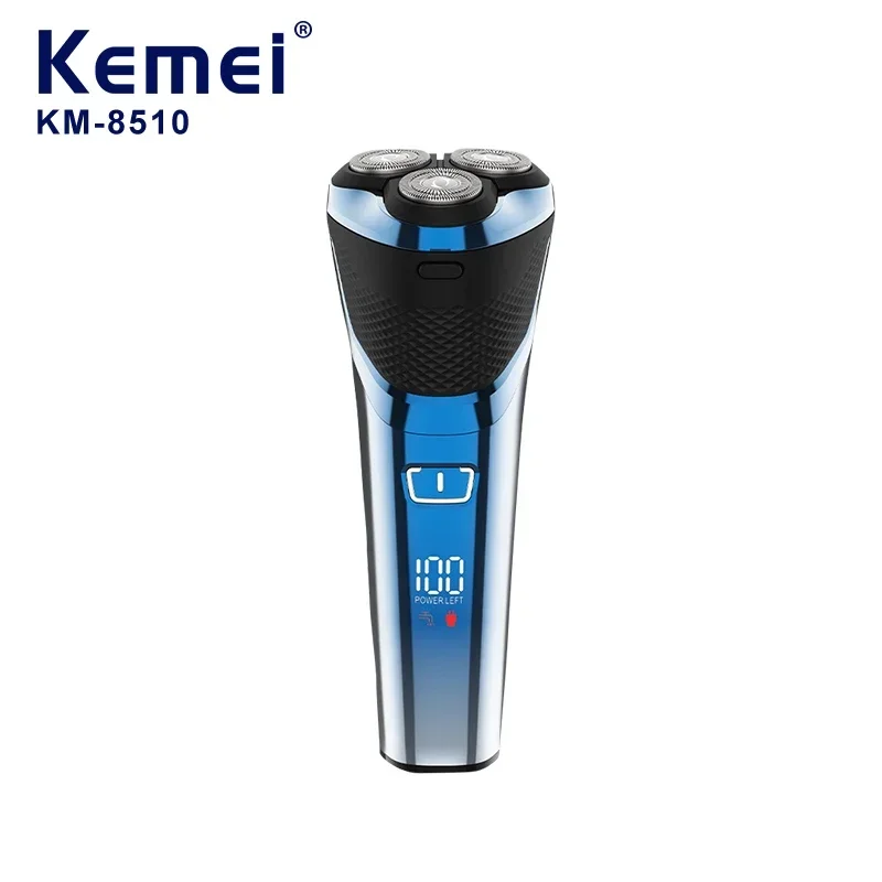 Электробритва Kemei KM-8510 с лезвием из нержавеющей стали, ЖК-дисплеем, быстрой зарядкой через USB, водонепроницаемой мужской бритвой
Электробритва Kemei KM-8510 с лезвием из нержавеющей стали, ЖК-дисплеем, быстрой зарядкой через USB, водонепроницаемой мужской бритвой