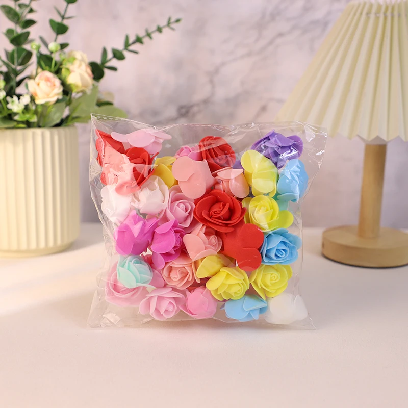 50pcs 3.5cm Mini Foam Flower Heads Artificial Fake Rose birthday Wedding Party Valentine's Day DIY Craft Gifts Home Decoration
50pcs 3.5cm Mini Foam Flower Heads Artificial Fake Rose birthday Wedding Party Valentine's Day DIY Craft Gifts Home Decoration