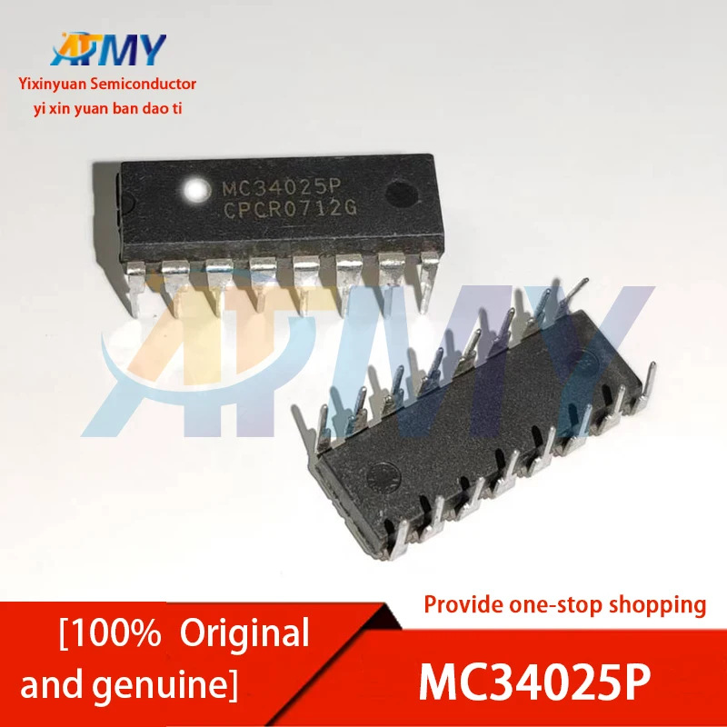 5piece MC34025P DIP-16 high-speed, dual-ended PWM controller
5piece MC34025P DIP-16 high-speed, dual-ended PWM controller