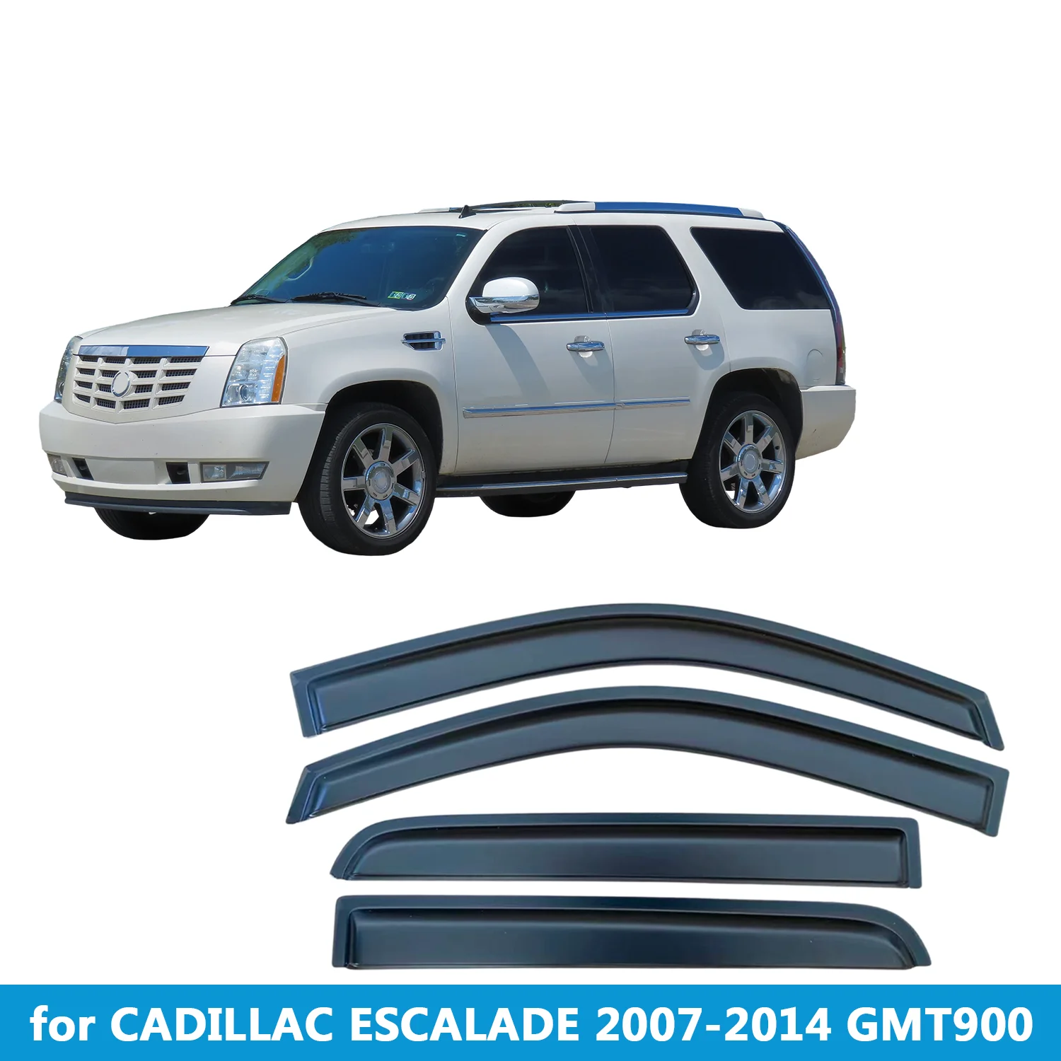 Оконный козырек для CADILLAC ESCALADE 2007-2014 GMT900, защита от дождя, боковой дефлектор, защита от атмосферных воздействий, лента для наружного крепления
Оконный козырек для CADILLAC ESCALADE 2007-2014 GMT900, защита от дождя, боковой дефлектор, защита от атмосферных воздействий, лента для наружного крепления